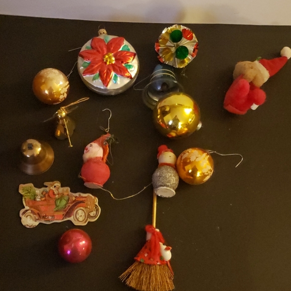 14 Christmas Ornaments Vintage - Picture 1 of 4